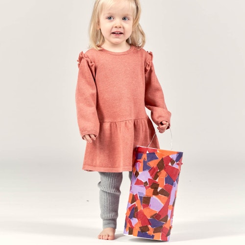 Warme Strickleggings Kinder