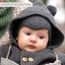 Vorschaubild Warme Strickmütze Alpaka-Merino Woll Mix
