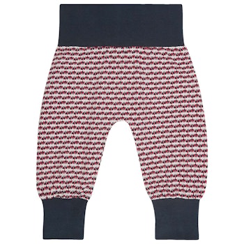 Leichte Babyhose Blumen-Druck rot