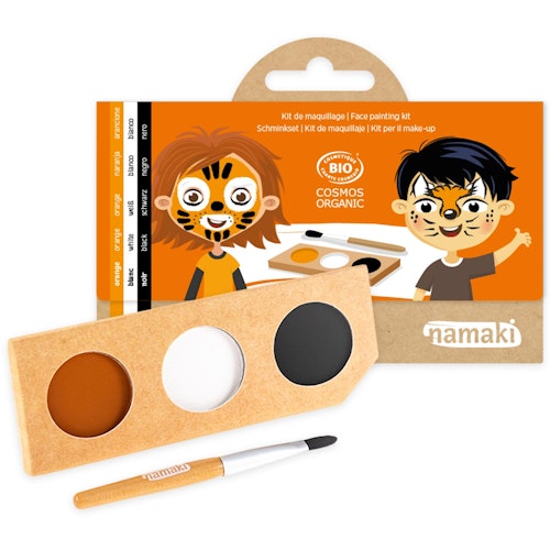 Bio Kinderschminke Tiger & Fuchs 3 Farben