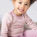 Vorschaubild Baby Body langarm mit Druckknöpfen