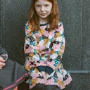 Vorschaubild Kleid langarm Bäume