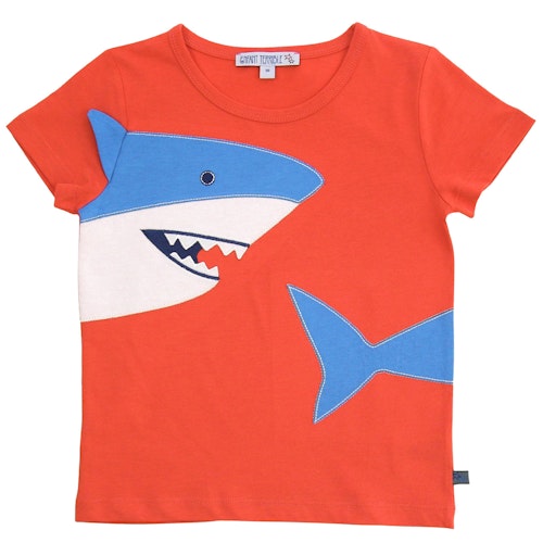 Hai Shirt kurzarm gestickt