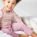 Vorschaubild 100% Wolle Baby Leggings uni