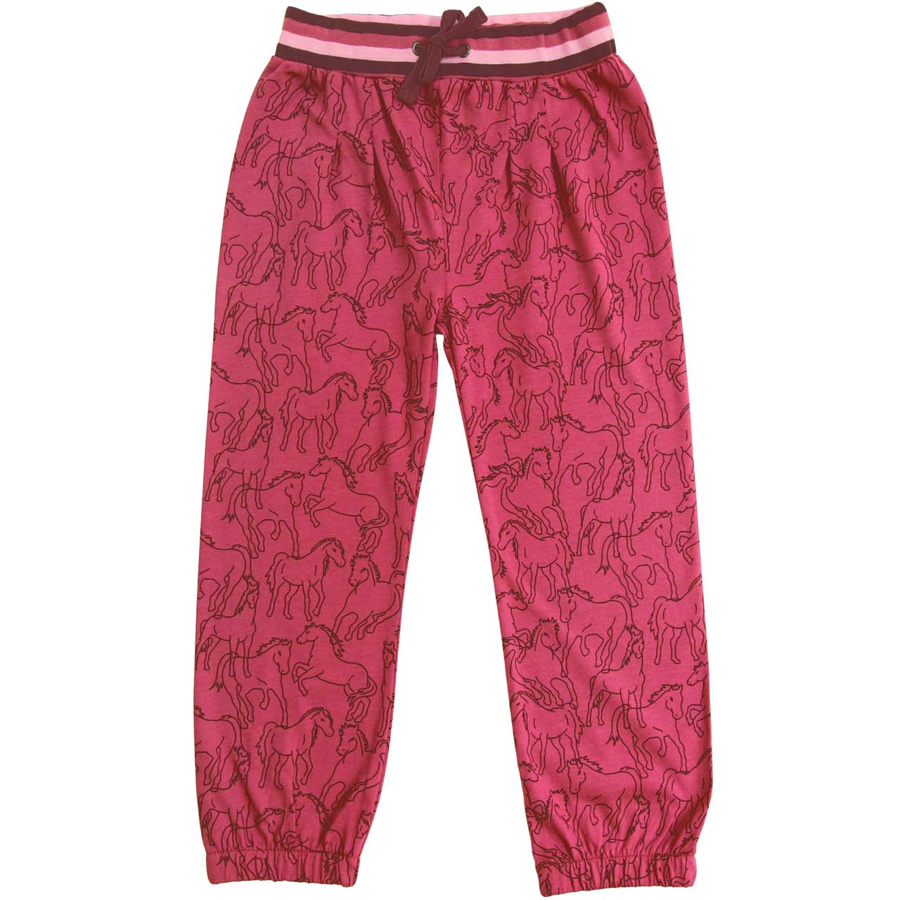 Leichte, lockere Jersey Hose Schmetterlinge