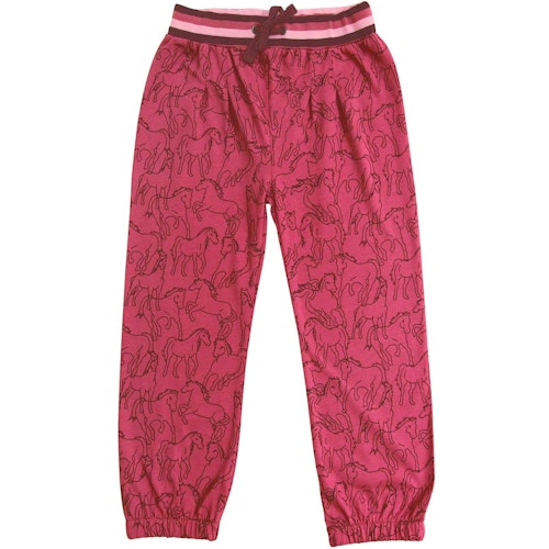 Leichte, lockere Jersey Hose Schmetterlinge