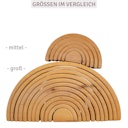 Vorschaubild Großes Bogenspiel natur 36,5 cm, 12-teilig