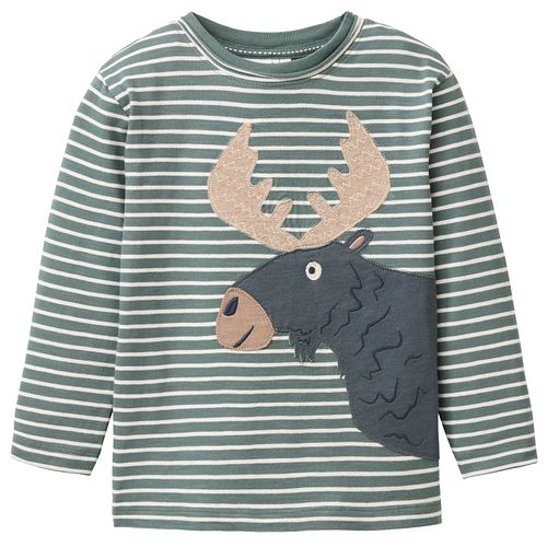 Langarmshirt People Wear Organic Interlock/Jersey Motiv