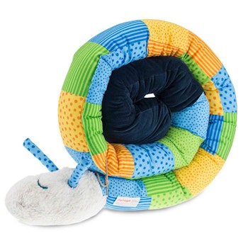 Grosse Puckschnecke Babynest blau