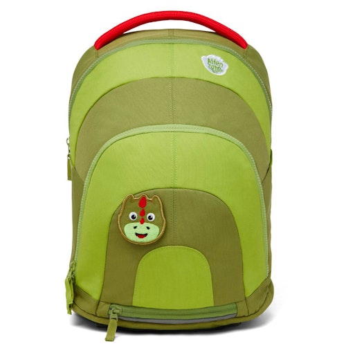 Ergonomischer Rucksack 1-6 Jahre Drache grün