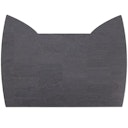 Vorschaubild Kinder Tischset aus Kork Katze grafit 52 x 36 cm