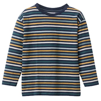 Weiches Langarmshirt bunt gestreift