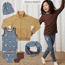 Vorschaubild Sweat Kapuzenjacke blau