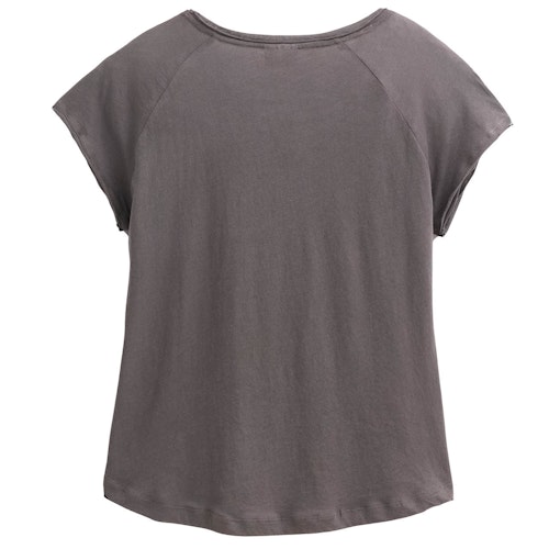 Damen T-Shirt dunkelgrau