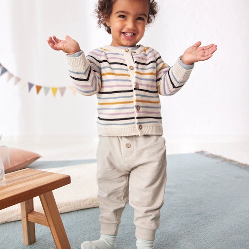 Weicher Cardigan Knopfleiste