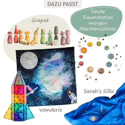 Connetix Magnetbausteine Starterset 56 Teile – bunt