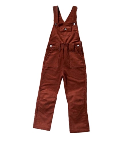 Leichte Latzhose aus weichem Cord