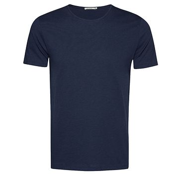 Herren T-Shirt Spice uni dunkelblau