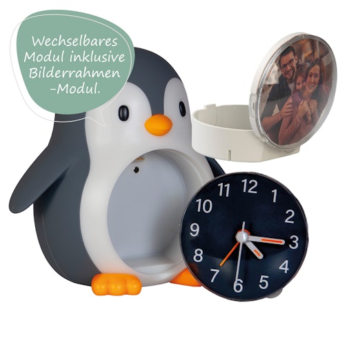 Kinderwecker mit Wake-Up-Light + Nachtlicht