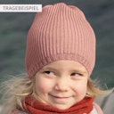 Vorschaubild Kinder Strick-Beanie Schurwolle