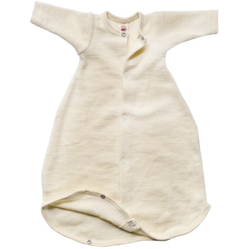 Engel Baby Schlafsack Wollfrottee langarm natur