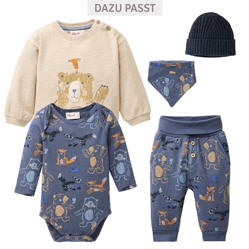 Anschmiegsamer Body langarm Unterwasserwelt