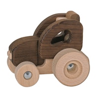 Traktor aus Naturholz ab 2 Jahren