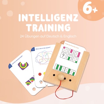 Kartensatz Intelligenz Training ab 6 Jahren (ohne Lochkasten)