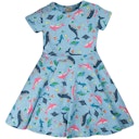 Vorschaubild Flatter Sommerkleid Regenbogen