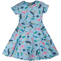Kleid Frugi kurzarm Motiv