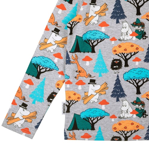 Langarmshirt Mumin-Motive