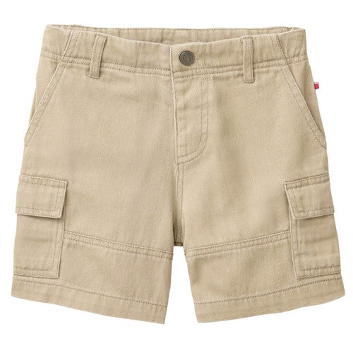 Robuste Twill Bermuda karamell-braun