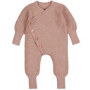 Vorschaubild Baby Strickoverall aus Merinowolle