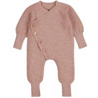 Baby Strickoverall aus Merinowolle