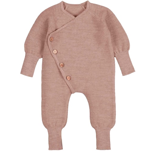 Baby Strickoverall aus Merinowolle