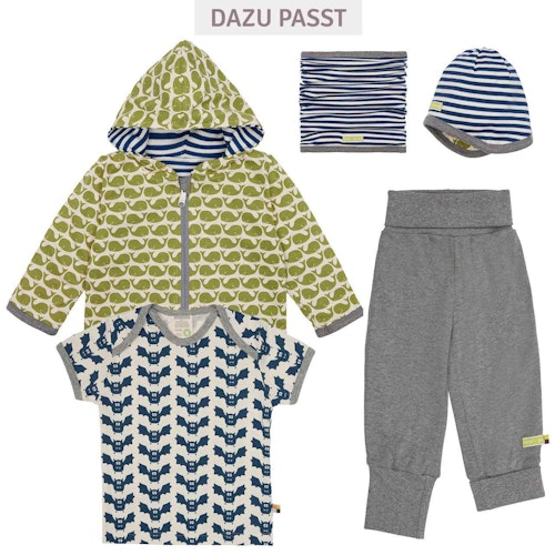Wendejacke Kapuze Ringel