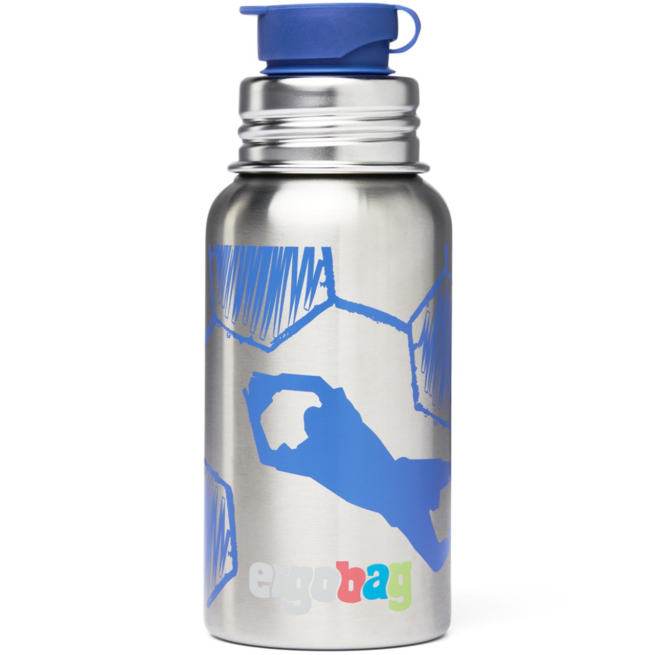 Edelstahl Trinkflasche „Torwart“ 0,5 l