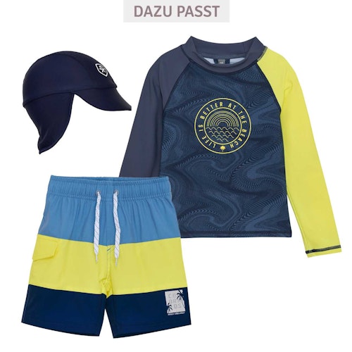 Colorblock Badeshorts