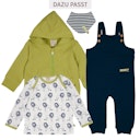 Vorschaubild Strukturierter Strampler Querrippe