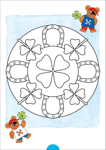 Malbuch Mandala ab 3 Jahre
