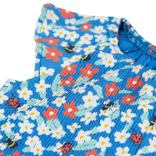 Leichter Sommer Strampler Punkte