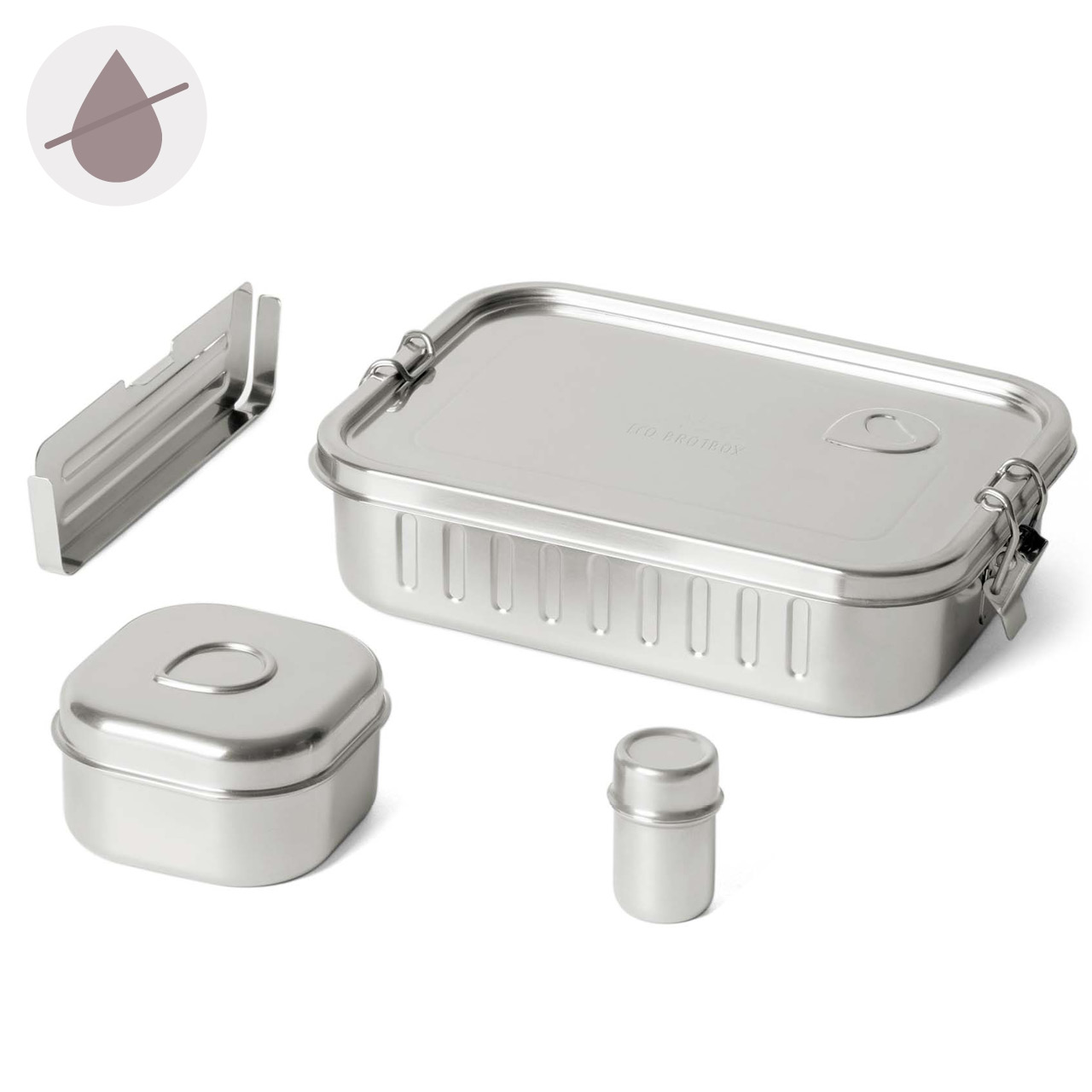 Lunchbox Edelstahl Marmita+ 1l