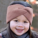 Vorschaubild Dickes Wolle Seide Stirnband