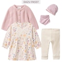 Vorschaubild Klassische Strickjacke Knopfleiste malve