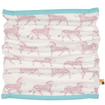 Schlauchschal leicht Zebra rosa