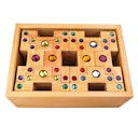 Vorschaubild Farbtreppen 40 Stück im Holzrahmen 32 x 22 cm