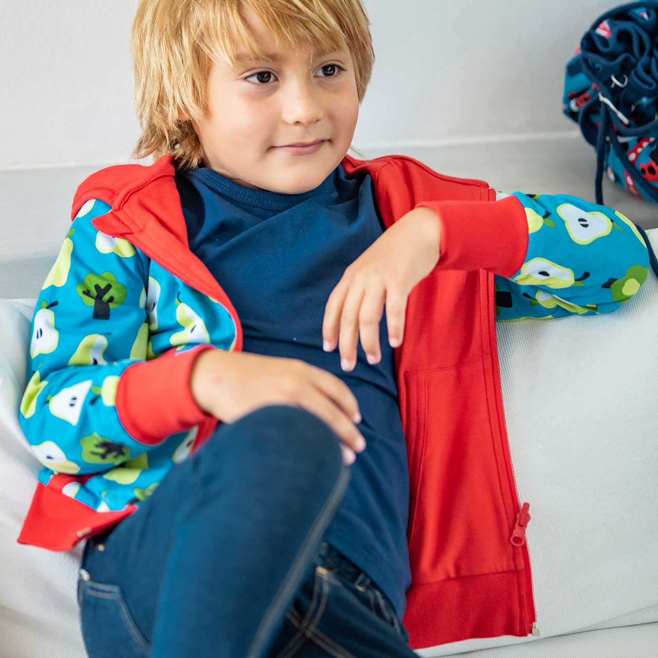 Kapuzenjacke zum Wenden