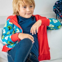 Kapuzenjacke zum Wenden