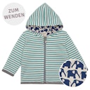 Vorschaubild Wendejacke Kapuze Ringel