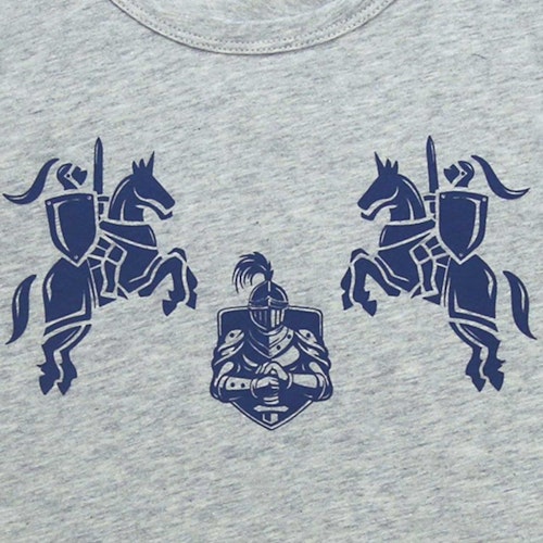 Edles T-Shirt Wellenreiter-Druck